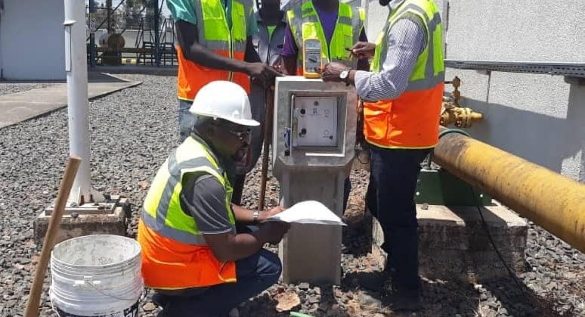 Cathodic protection monitoring & service at Pan African energy -Natural gas pipeline-downstream network.October,2020.Dar es salaam.