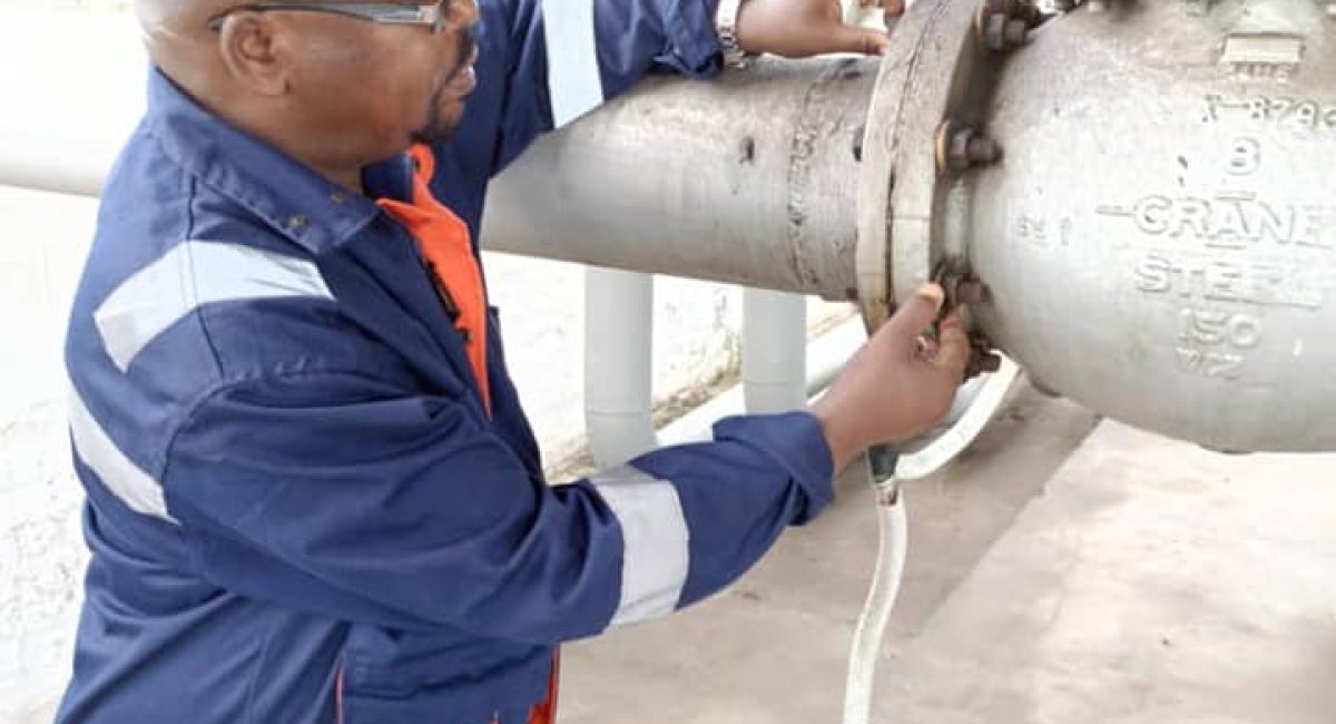 Inspection of cathodic protection system of aboveground petroleum storage tanks at VIVO ENERGY (ENGEN),kurasini terminal-Dar es salaam.October,2020.